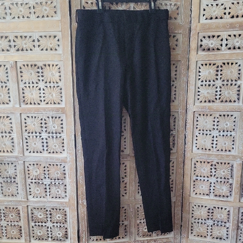 Van Heusen Traveler Slim Black Pants Trousers 29x30